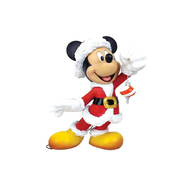 Enesco Disney Couture de Force Santa Mickey 16-Inch Statue