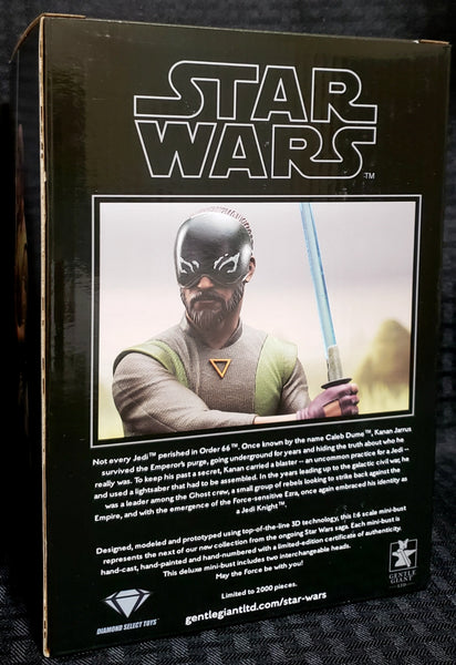 Gentle Giant Star Wars Rebels Kanan Jarrus 1/6 Scale Bust