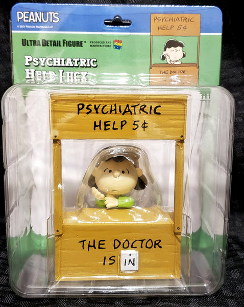 Medicom Peanuts Psychiatric Help Lucy UDF Figure