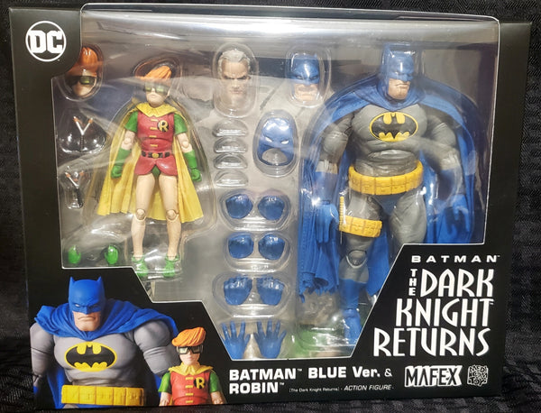 Mafex The Dark Knight Returns Batman Blue & Robin Action Figure No. 139
