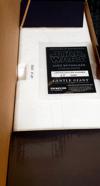 Star Wars Rotj Luke Skywalker Milestones 1:6 Scale Statue Artists Proof