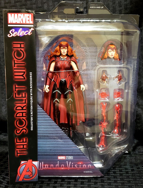 Marvel Select Scarlet Witch Wandavision 7-Inch Action Figure