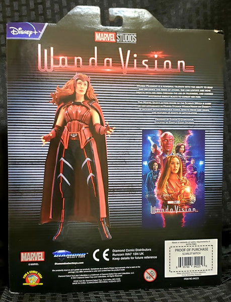 Marvel Select Scarlet Witch Wandavision 7-Inch Action Figure