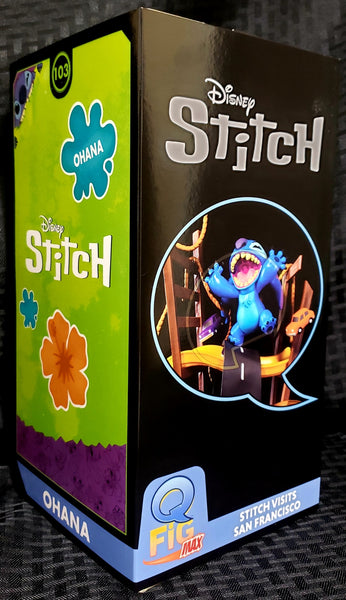Quantum Mechanix Stitch Visits San Francisco Q-Fig Max Elite Figure