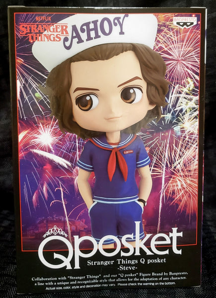 Q Posket Stranger Things Steve Figure