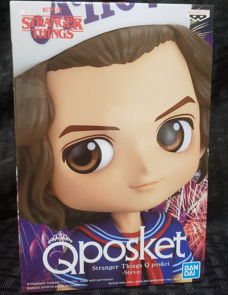 Q Posket Stranger Things Steve Figure