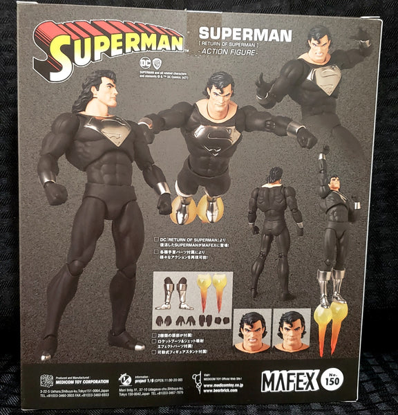 Mafex Superman Return of Superman Action Figure No. 150