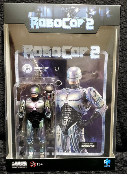 Hiya Toys Robocop 2 Robocop 1/18 Scale Action Figure