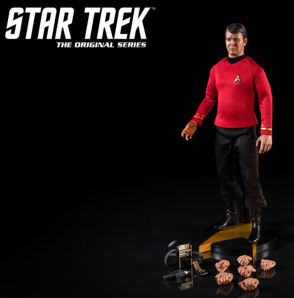 QMx Master Series Star Trek TOS Scotty 1:6 Scale Articulated Figure, Popular Characters- Have a Blast Toys & Games