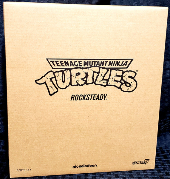 Super7 Tmnt Ultimates Rocksteady 7-Inch Action Figure