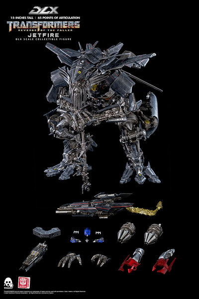 ThreeZero Transformers Revenge of the Fallen Jetfire Dlx Diecast Figure