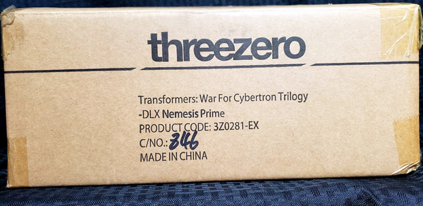 ThreeZero Transformers War for Cybertron Nemesis Prime Dlx Exclusive Figure