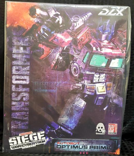 ThreeZero Transformers War for Cybertron Optimus Prime Dlx Diecast Figure